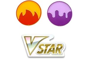 BB-Toy-Trades Compatibile con PKM TCG Elite Top Trainer Set di dadi con marchio BB-Toy-Trades Protezione spedizione – Marchi di danno e pennarelli acrilici VStar