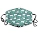 Produktbild Polar Bear With Norther Light Stars (light) Anti Dust Mask Anti Pollution Washable Reusable Mouth Masks