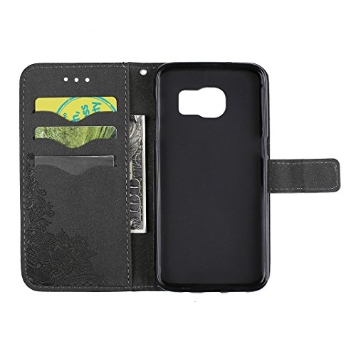 Samsung Galaxy S4 Mini Schützen Pelle HuaForCity® Samsung Galaxy S4 Mini Schutz Fall Case Shell PU Leder Innere Weiche TPU Mappen Abdeckung in Buch Art Mit Standfunktion Kartenschlitz Flip Case Cover protection Case Shell PU Leather Inner Soft TPU Wallet Cover in Book Style with Stand Function Card Slot Flip Cover Skin für Samsung Galaxy S4 Mini - 5