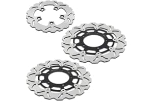 TARAZON Discos de Freno Delantero y Trasero para Suzuki GSXR600 GSXR750 GSXR GSX-R 600 750 2006 2007 K6 K7 GSXR1000 GSXR GSX-R 1000 2005 2006 2007 2008 K5-K8