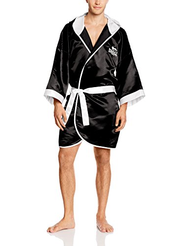 Preisvergleich Produktbild Lonsdale Erwachsene Boxen-Wettbewerb Robe / Kleid, schwarz / Weiß, M