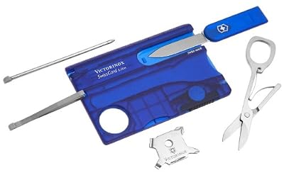 Victorinox 0.7322.T2 Swisscard Lite Bleu Translucide