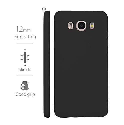 Funda para Samsung Galaxy J5 2016 SM-J510 Caso Protectora de Silicona de Ultra Adelgada de Cubierta Pl stica de Gel Transparente de Limpieza Dura Ajusta C scara de Phone A Prueba de Los Golpes Resistencia del Rasgu o de Antideslizante con Dise o de Color S lido los Colores del Caramelo Solaxi - Negro Funda para Samsung Galaxy J5 2016 SM-J510 Caso Protectora de Silicona de Ultra Adelgada de Cubierta Pl stica de Gel Transparente de Limpieza Dura Ajusta C scara de Phone A Prueba de Los Golpes Resistencia del Rasgu o de Antideslizante con Dise o de Color S lido los Colores del Caramelo Solaxi - Negro