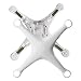 Produktbild Drone Rohkarosserie, Ersatzteile mit Schrauben Gehäuse Fahrwerk Ersatz Zubehör RC Quadcopter Rahmen Oben Unten DIY Schutzhülle für DJI Phantom 3 Advanced - Wie Abgebildet Show, Free Size