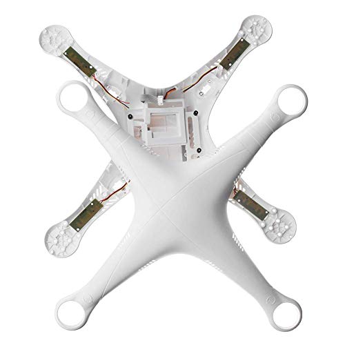 Preisvergleich Produktbild Drone Rohkarosserie, Ersatzteile mit Schrauben Gehäuse Fahrwerk Ersatz Zubehör RC Quadcopter Rahmen Oben Unten DIY Schutzhülle für DJI Phantom 3 Advanced - Wie Abgebildet Show, Free Size