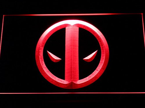 Preisvergleich Produktbild Deadpool LED Zeichen Werbung Neonschild Rot