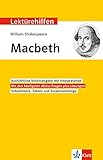 Klett Lektürehilfen William Shakespeare, Macbeth: Interpretationshilfe für Oberstufe und Abitur in englischer Sprache by Horst Mühlmann