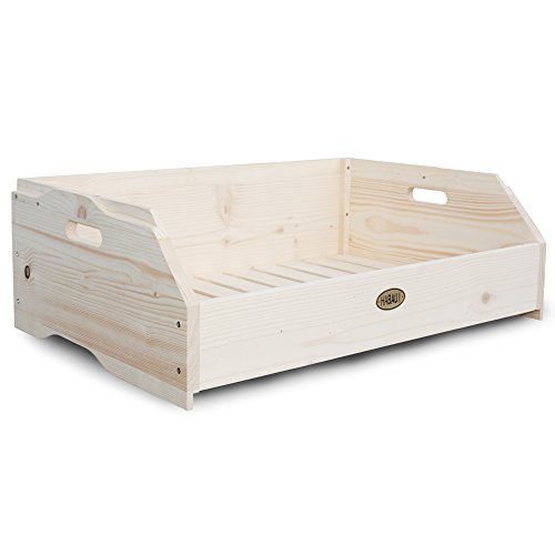Amazon.de: Habau Stapelbare Vorratskiste, Unbehandeltes Holz, Natur, 59