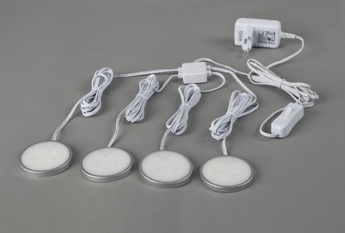 LED-4er-Set-Unterbauleuchte-Mbelanbauleuchte-extra-flach-Weisse-LED