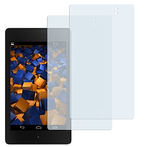 2x mumbi Displayschutzfolie Google Nexus 7 FHD (Modell 2013) Schutzfolie AntiReflex matt - 3