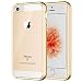 Produktbild JETech Hülle für iPhone SE, iPhone 5s und iPhone 5, Schutzhülle Anti-kratzt Transparente Rückseiteülle, Gold