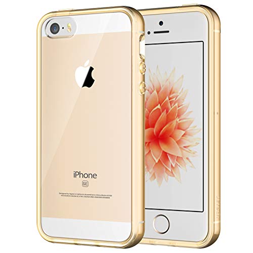 JETech Funda para iPhone SE  iPhone 5s y iPhone 5  Carcasa Anti-Choques Ara  azos  Oro