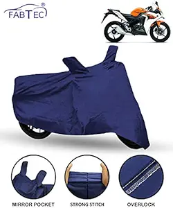 FABTEC Bike/Motorcycle Body Cover for Honda CBR 150 (Blue)