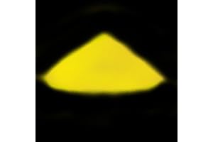 POLYMENT GMBH Polvere luminosa professionale di alta qualità, molto luminosa al buio, in polvere di luce UV autoilluminante, pigmenti fluorescenti, Glow in the Dark (verde, blu, giallo, viola, verde blu, verde e