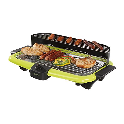 Domoclip dom297 V Elektrogrill auf Fuß schwarz/grün 2000 W - 3