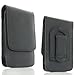 Produktbild Smart-Planet® Vertikal Gürteltasche Kunstleder Quertasche Handyhülle Innen: 15,8 x 7,8 cm für z.B. Apple iPhone 7 Plus 8 Plus S7 Edge S8 Plus Nokia 8