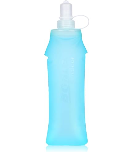 2 Stück Faltbare Silikon-Wasserflaschen, 473 Ml, Auslaufsicher & BPA-frei – Perfekt Für Sport, Reisen & Camping