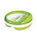 OXO Tot Divided Feeding Dish (Green)