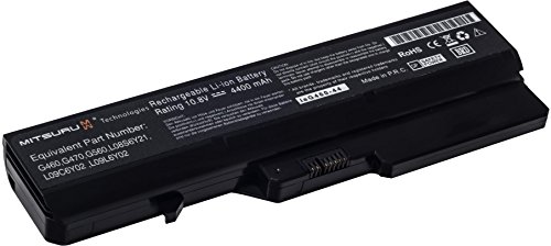 Mitsuru® 4400mAh Notebook Laptop Akku Batterie für Lenovo B475 / B570 / G460 / G780 / V570 , IdeaPad V360 / Z370 / Z460 / Z475 / Z560 / Z570