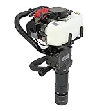 martillo neumatico electrico black decker Peso: 14,7kg T-Mech - Hincador de Postes Motor 900W 2 Tiempos para Vallas con Martillo Neumático y Cincel