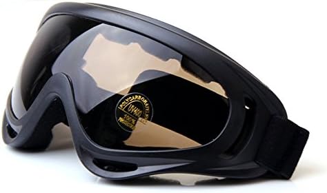 Protection Windproof Dustproof Goggles Safety Glasses Ski Skiing Goggles Bicycle Motorcycle Cycling Goggles Tawny