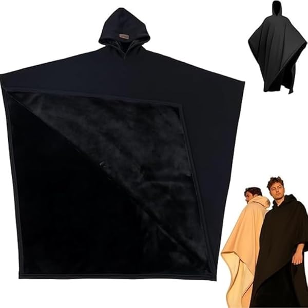Catalonia Classy Sherpa Poncho Decke Superweiche Bequeme Plüsch