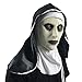Produktbild JenNiFer Horror-Maske Halloween Nun Cosplay Unheimlich Vollkopfmaske Latexmaske Party
