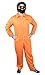 Produktbild Foxxeo 40340 I gefangener Gangster Boss Kostüm für Herren I Größe S, M, L, XL, XXL, XXXL I orange Gefangenenkostüm Sträfling Häftling Drogen Baron Pablo, Größe:XXXL