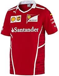Ferrari F1 Racing réplica SF Puma Vettel equipo camiseta oficial rojo 2017, rojo