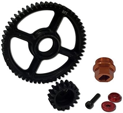TOP SPEED RC WORLD Steel Gear Set 57T/17T for Hpi RV KM GTB Baja 5B 5T 5SC