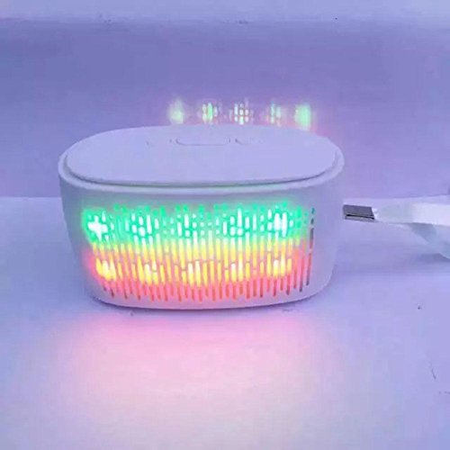 WY&WYDrahtlose Bluetooth-Lautsprecher - LED Bunte Chamäleon-Karten-Lautsprecher , white WY&WYDrahtlose Bluetooth-Lautsprecher - LED Bunte Chamäleon-Karten-Lautsprecher , white