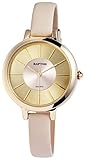 Raptor Damen-Uhr Armbandoberseite Echtleder Schmal Analog Quarz RA10156-002
