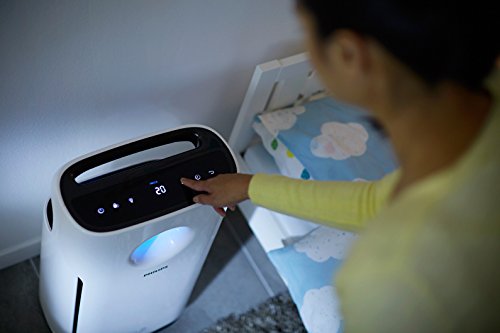 Philips Luftreiniger 3000 Series (60 W, Raumgröße 76 m², Allergiemodus), weiß, AC3256/10 - 11
