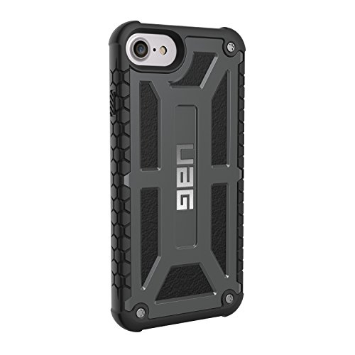 UAG iPhone 8 / 7 / 6S [4.7-inch screen] Monarch Feather-Light Rugged [GRAPHITE] Military Drop Tested iPhone Case