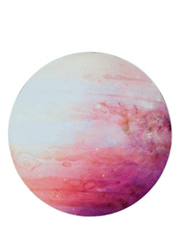 Preisvergleich Produktbild COSMOS EU Galaxis Foto Rundes Wasserdichtes Mauspad Mausunterlage für Computerspiele oder Büro Galaxy Photo Mouse Pad for Computer Gaming or Office (Jupiter)