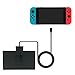 Produktbild Nintendo Switch Lade Kabel Station USB-C Verlängerungskabel, 10Gbps DatentransferGeschwindigkeit 1m - Schwarz