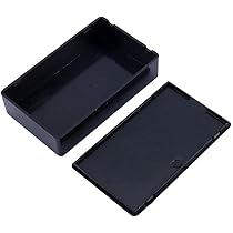 6 Pezzi Scatole Di Giunzione Impermeabili Esterno - Nero ABS 83x54x30mm Per Elettronica E Cablaggi