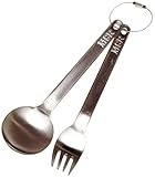 Gewicht: 0,46 Unzen/13 g und Löffel Gabel, 12 Stück, 0,5 Oz/15 g