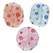 niceeshop(TM) Microfiber Double Layers Elastic Reusable Waterproof Bath Cap Shower Cap,Random Color