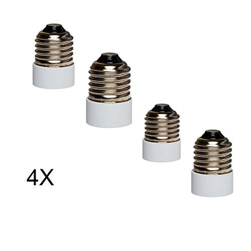 Preisvergleich Produktbild E27 zu E14 Lampe Konverter LED Glühbirne Adapter Schraube Glühbirne Basisadapter