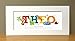 Dinosaur Personalised Name Prints - personalised baby gifts