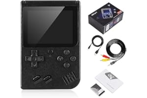 lEVEL25 Consola Retro Portátil 400 Juegos Retro Clásicos Antiguos Arcade Niños y Adultos (xin455)