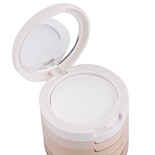 5 in1 Concealer Trimmen Pulver Abdeckcreme Paletten Whitening Oil Control Pressed Powder 5 Farben - 8