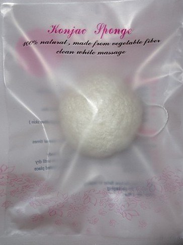 Konjac 100% Natural Exfoliating Sponge