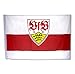 Produktbild VfB Stuttgart Fahne / Flagge mit Wappen rot/weiss 120 x 80cm