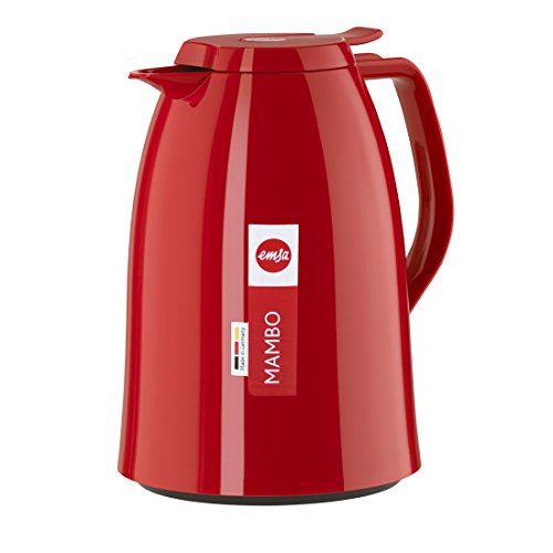 Emsa 517007 Mambo Isolierkanne QT, 1 L, hochglanz, rot - 7
