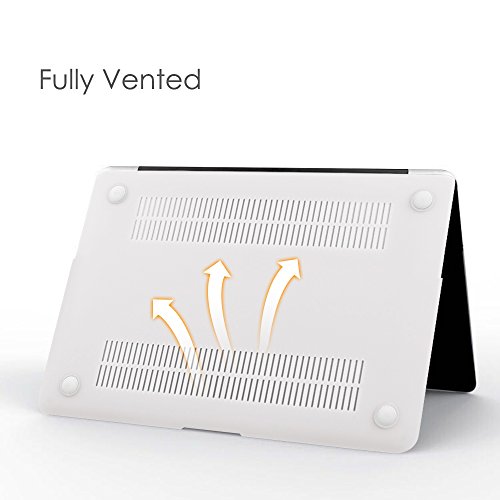 Fintie H  lle f  r MacBook Air 13 - Ultrad  nne Hochwertige Matt Gummierte Hartschale Tasche Schutzh  lle Snap Case f  r Apple MacBook Air 13 3 Zoll  