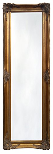 Artesano Kunstvoller Barock Spiegel, gerahmt, Gold