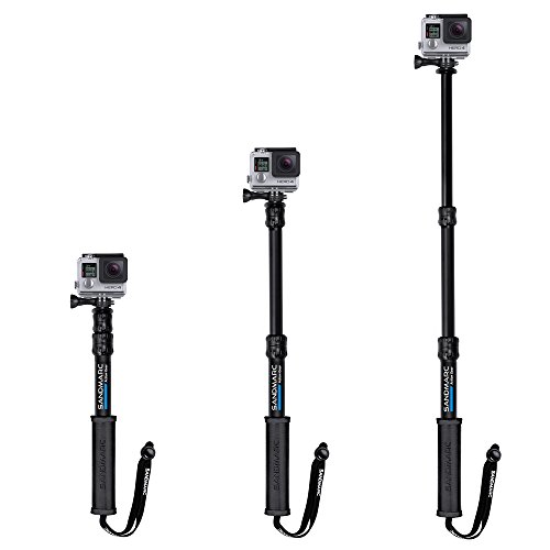 SANDMARC Pole - Compact Edition: 25-64 cm Waterproof Pole (Selfie Stick) for GoPro Hero 8, Max, 7, 6, Fusion, Hero 5, 4… - Image 5