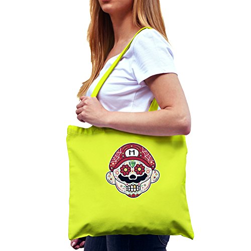 Preisvergleich Produktbild NERDO - Mexican Mario - Stoffbeutel, gelb